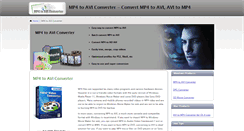 Desktop Screenshot of mp4toaviconverter.com